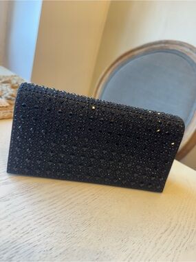D’Margeaux studded Black clutch